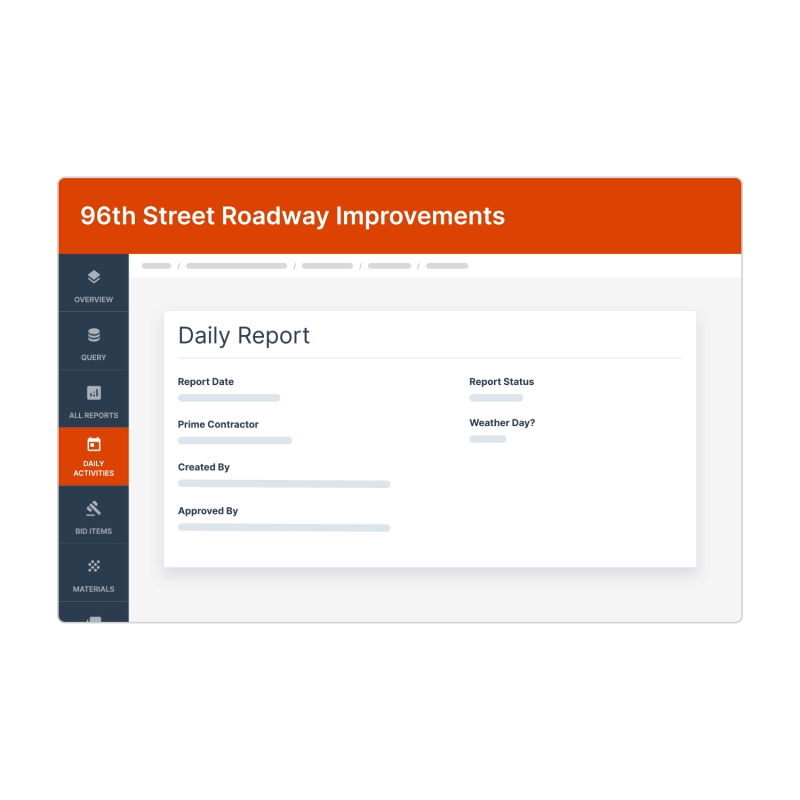 gif showing daily reports in appia interface